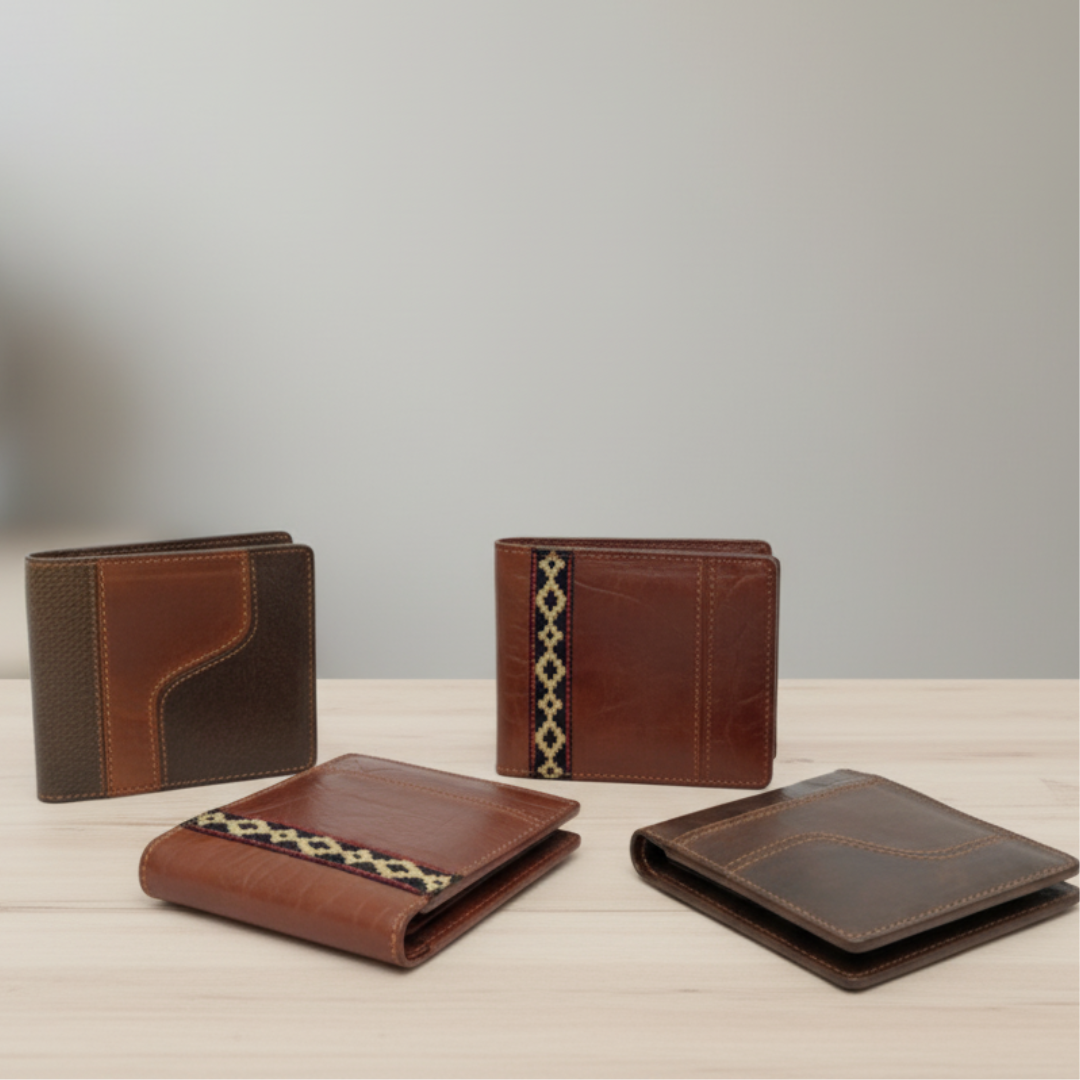 BI1050 Billetera Cuero x 10 unid